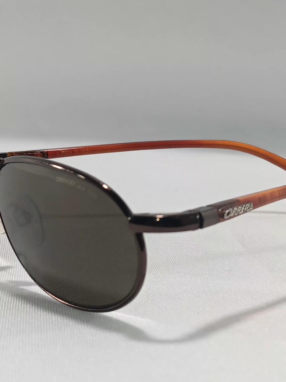 Carrera Downtown 19P  Sunglasses Brown Metal Frames 55/14/135 Unisex Italy Retro